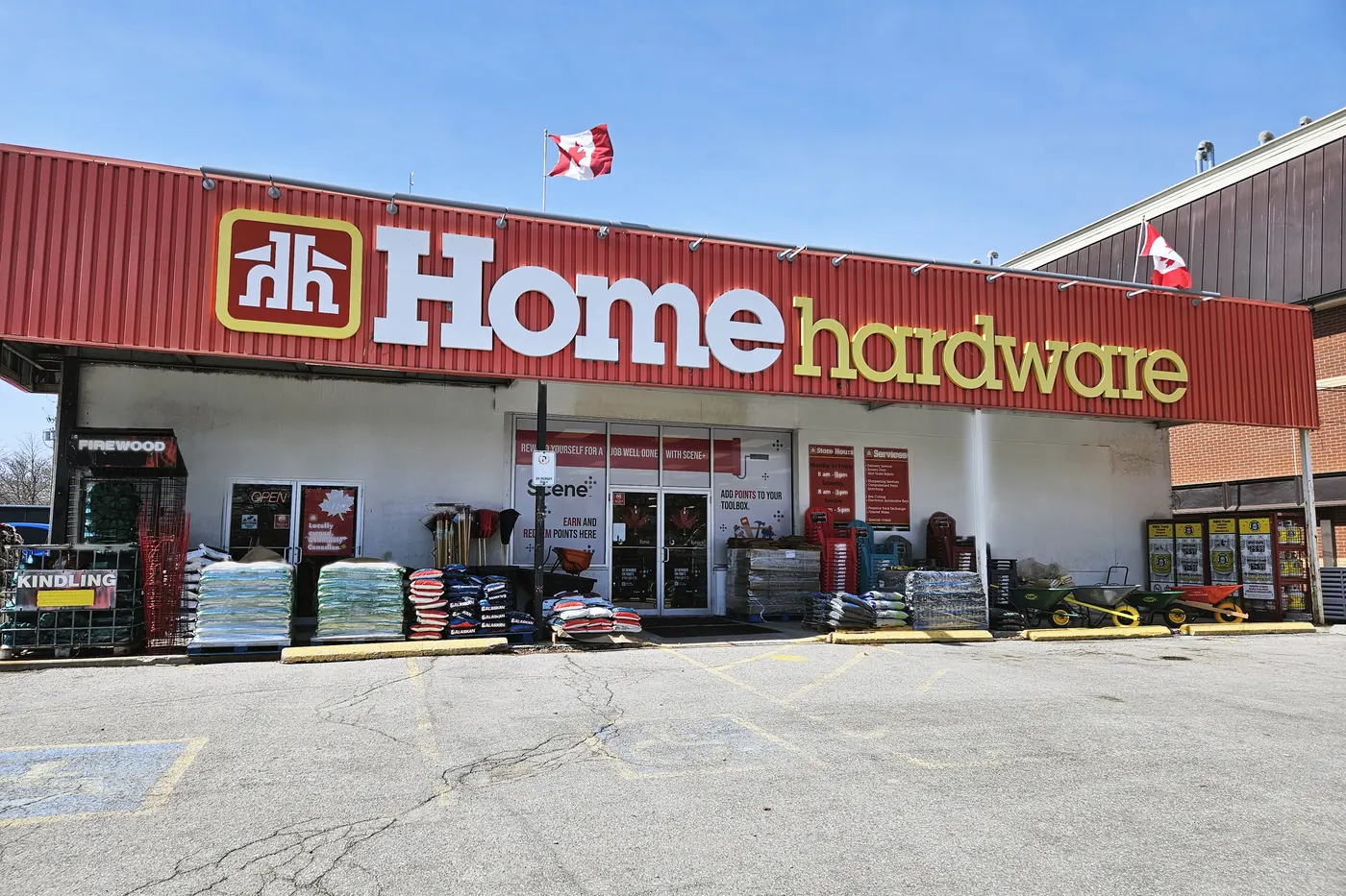 The Brooklin Home Hardware storefront