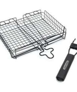 GrillPro Non Stick Broiler Barbecue Basket, with Detachable Handle