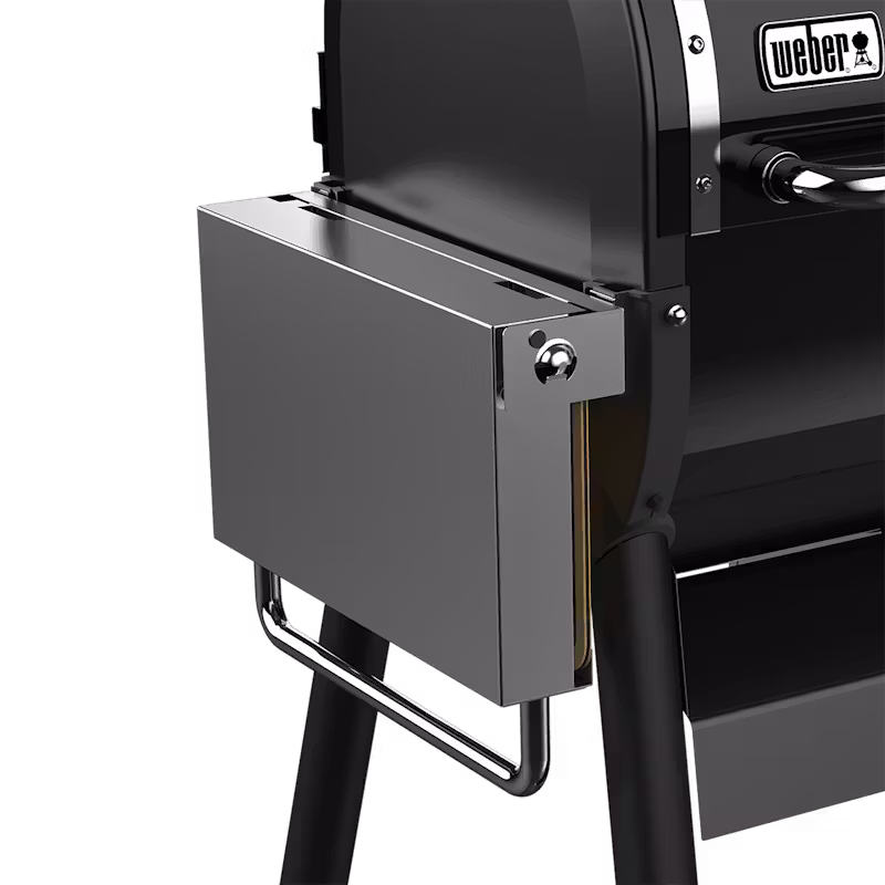 Weber Stainless Steel Folding Side Table - SmokeFire Wood Pellet Grills - Image 2