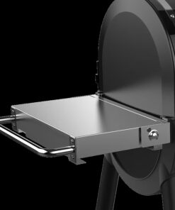 Weber Stainless Steel Folding Side Table - SmokeFire Wood Pellet Grills
