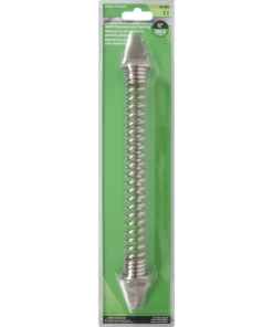 HILLMAN 12" Self Closing Adjustable Tension Gate Spring - Stainless Steel