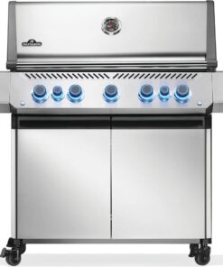 Prestige® 665 Propane Gas Grill with Infrared Side and Rear Burner - Stainless Steel