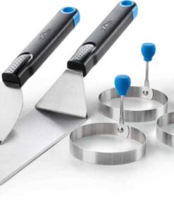 Breakfast Toolset with 4 Egg Rings