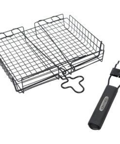GrillPro Non Stick Broiler Barbecue Basket, with Detachable Handle
